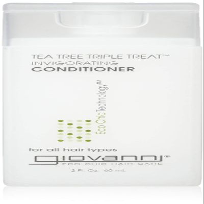 Giovanni Hair Care Products Conditioner Tea Tree Triple Treat, 2 Fluid Ounce