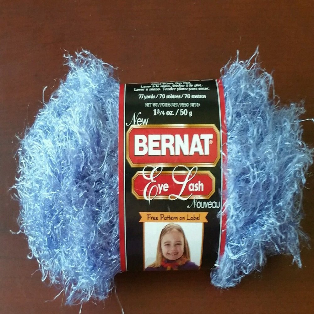 Bernat Eye Lash Nouveau 35142 Hip (Purple Blue)