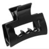 France Luxe Cutout Rectangle Claw Clip - Black view 1