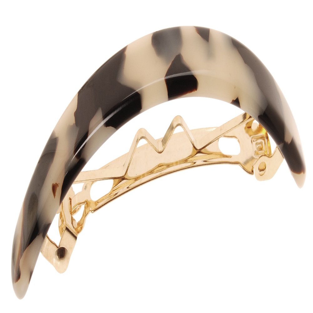 France Luxe Skinny Mini Volume Barrette - Ivory Tokyo