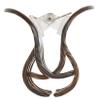 France Luxe Double Tooth Claw Clip - Onyx view 2