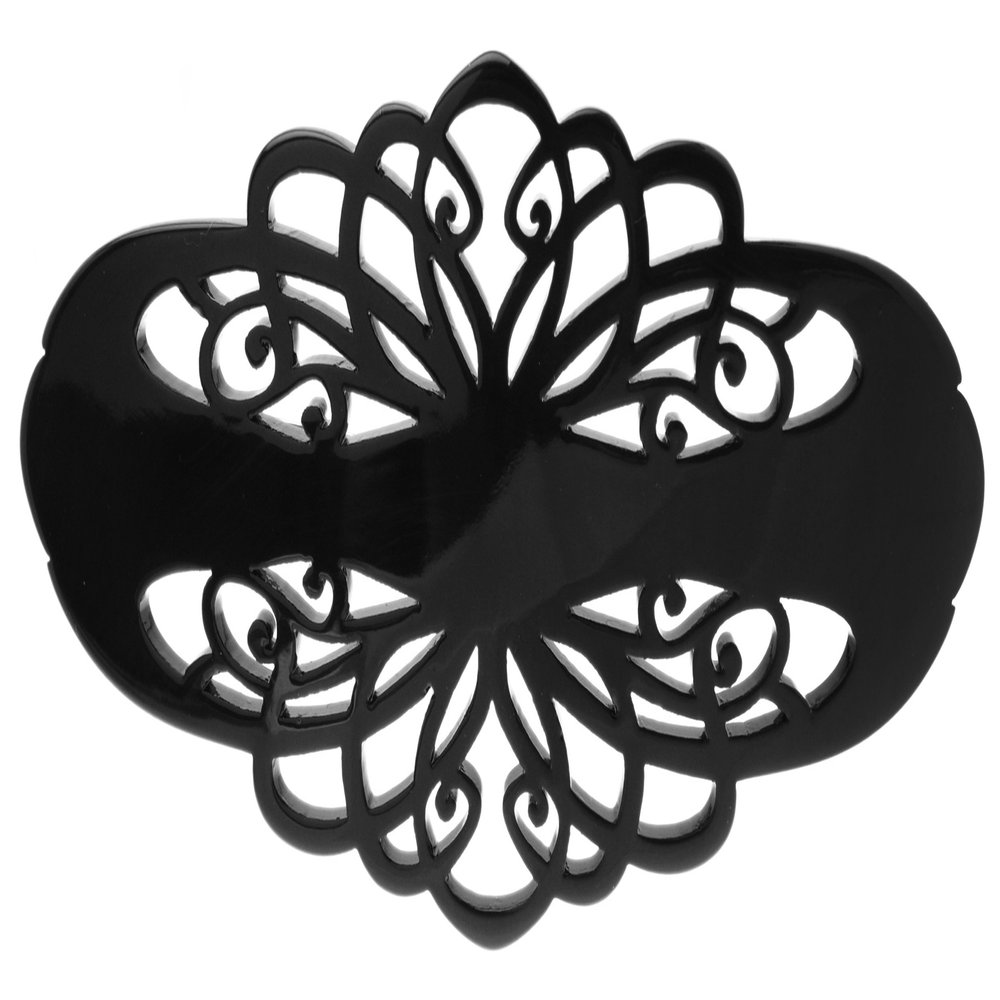 France Luxe Chicago Long and Skinny Barrette - Black