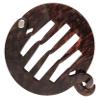 France Luxe Medium Yvette Ponytail Clip - Mojave view 1