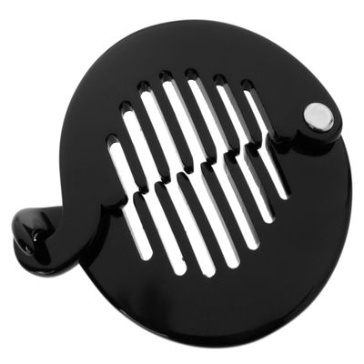 France Luxe Small Yvette Ponytail Clip - Black