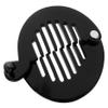 France Luxe Small Yvette Ponytail Clip - Black view 1