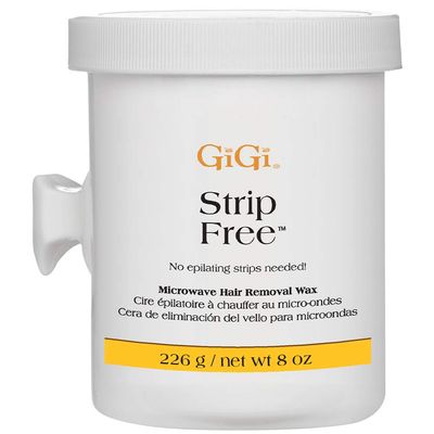 GiGi Strip Free Microwave Formula Hair Removal Wax, 8 oz