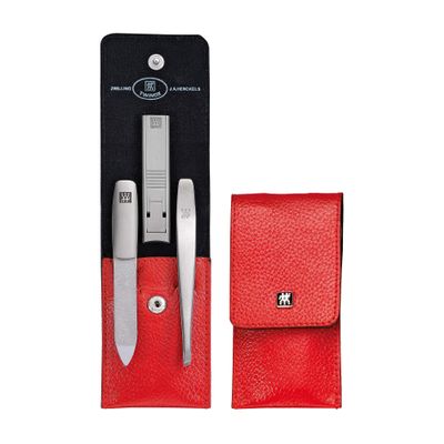 ZWILLING TWINOX Asian Competence 4-pc Set With Pocket Case - Red