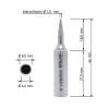 HONGYONG HONGYONGdur Dauerltpsitze, gerade, bleistiftspitz, 1,0 mm, 0832BD view 2