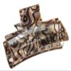France Luxe Large Solid Rectangle Claw Clip - Onyx view 1