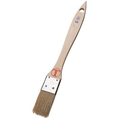Otsuka Brush Pig Hair Gold Roll Brush Flat White No. 10