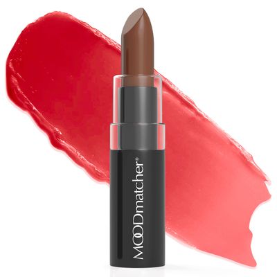 MOODmatcher Original Color Changing Lipstick  12 Hours Long-Lasting, Moisturizing, Smudge-Proof, Glamorous Personalized Color, Premium Quality  Made in USA (Brown)