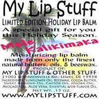 My Lip Stuff-MELE Kalikimaka (Hibiscus Flavor) Limited Edition Holiday Lip Balm