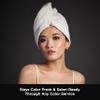 Fromm ColorSafe 100% Cotton Bleach Proof Salon Hair Towels for Hairstylists, Barbers, & Spa, 16" by 29", Absorbent Stain Resistant Towels for Drying All Hair Types, Color Safe Towels, White 6-Pack view 4