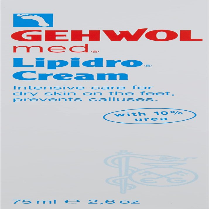Gehwol Med Lipidro Cream for Unisex, 2.6 Fl Oz (Pack of 1)