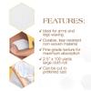 GiGi Epilating Roll for Hair Waxing/Hair Removal, Natural Muslin Epilating Roll, 2.5 by 100 yds view 4