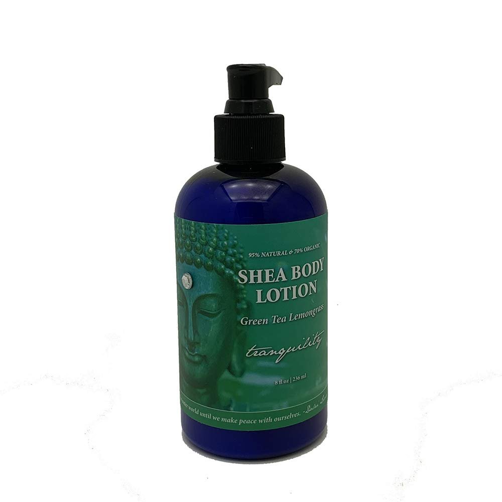 8 oz Zen Organic Shea Body Lotion Tranquility