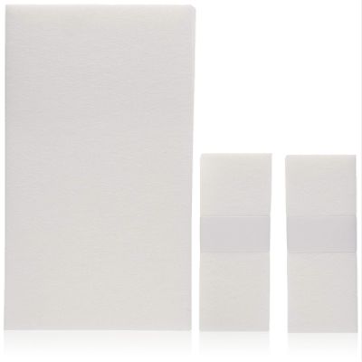 FantaSea Non Woven Facial and Body Wax 100 Strips, 50 small 50 large
