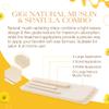 GiGi Natural Muslin Epilating Strips & Wax Applicators - Hair Removal Waxing Kit for Face & Body, Professional Soft Wax Strips view 2