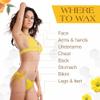 GiGi Natural Muslin Epilating Strips & Wax Applicators - Hair Removal Waxing Kit for Face & Body, Professional Soft Wax Strips view 3
