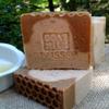 Goat's Milk Soap with Blossom Honey and Oatmeal (Exfoliant) Made with Local Farm Fresh Goat Milk 7 Ounce view 3