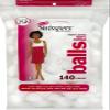 Swisspers Supreme Jumbo Plus Cotton Balls, 140 Count (Pack of 24) view 2