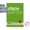Brunnen 1041546 Blotting Paper A4 Blank 6 Sheets White view 2