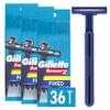 Gillette Sensor2 Men's Disposable Razor, 12 Count (Pack of 3), Blue view 1