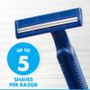 Gillette Sensor2 Men's Disposable Razor, 12 Count (Pack of 3), Blue view 2