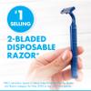 Gillette Sensor2 Men's Disposable Razor, 12 Count (Pack of 3), Blue view 4