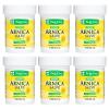 De La Cruz Arnica Salve - Foot Cream for Dry Cracked Heels and Feet - Moisturizing Hand Salve for Dried Hands - 24 Hour Moisture Foot Cream for Dry Cracked Feet and Rough Skin - 2 OZ (6 Pack) view 1