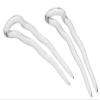 France Luxe Small Hair Pin Pair - Clear view 1