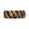 Large Hair Barrette for Thick Hair, Rectangle Volume French Barrette for Women, Strong Hold, Comfortable and Easy to Use, Lasco Neutrals | France Luxe view 2