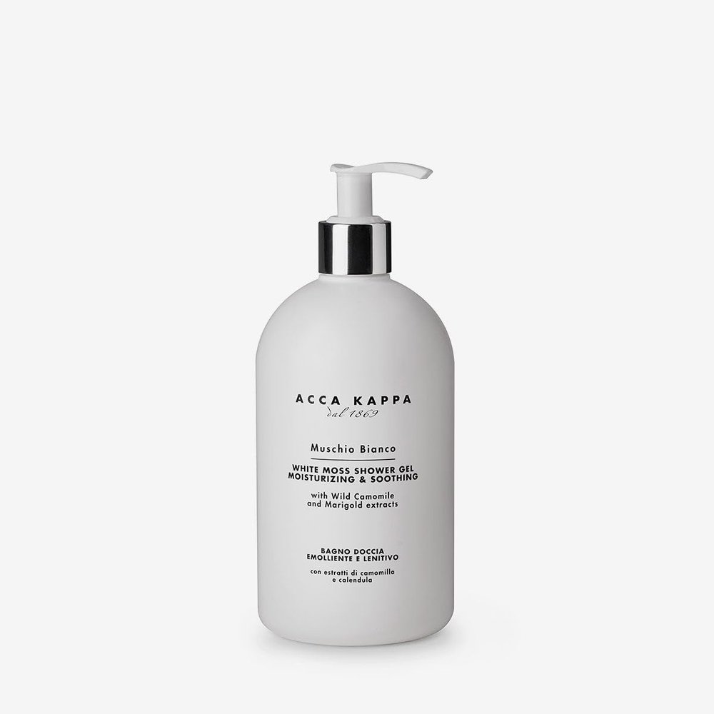 Acca Kappa White Moss Bath and Shower Gel  500ml