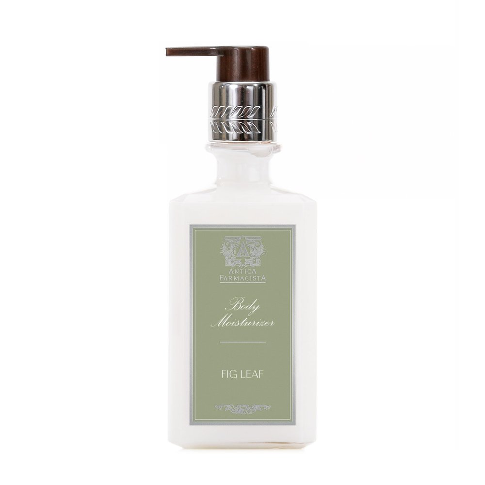 Antica Farmacista Body Moisturizer - Scented Moisturizing Lotion with Aloe Vera, Green Tea & Sweet Almond Oil - Luxury Gift for Any Occasion - Fig Leaf, 10 fl oz