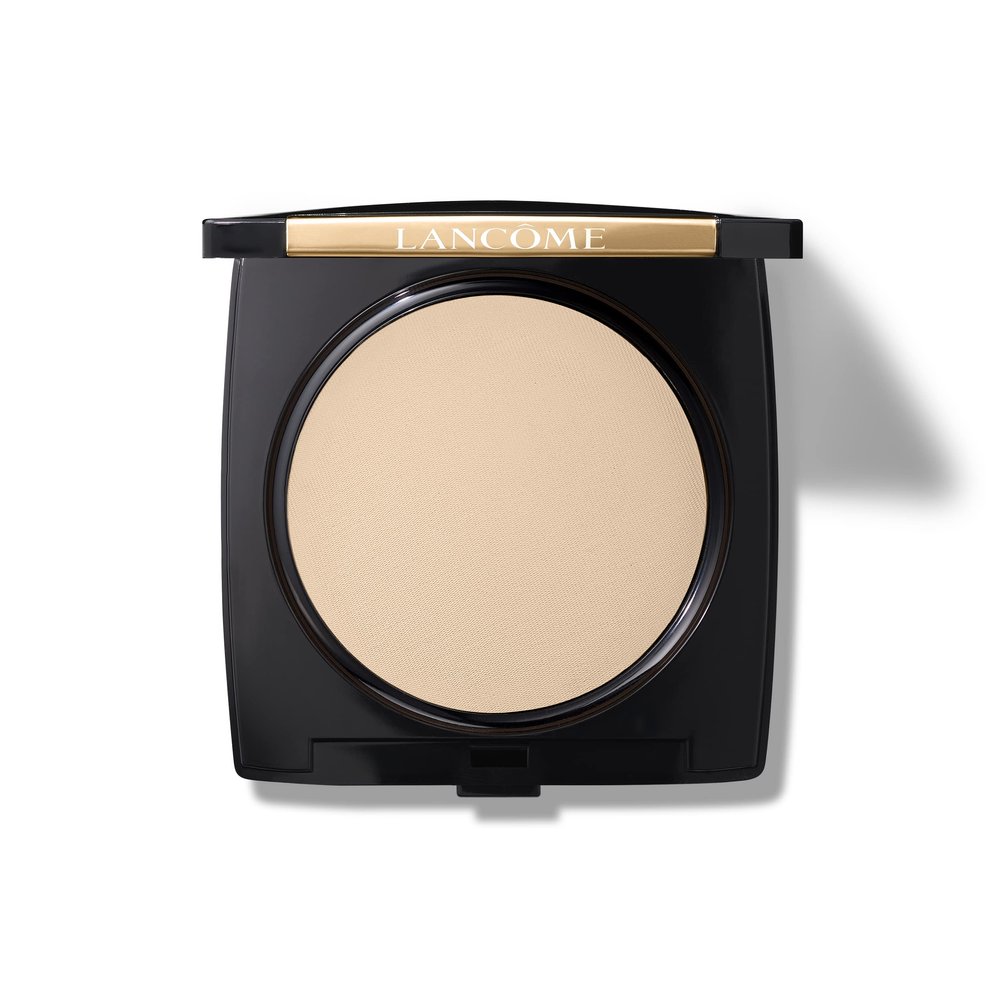 Lancme Dual Finish Powder Foundation - Natural Finish, Sheer-to-Full Coverage, Longwear Powder Foundation, Controls Shine - 205 Neutrale II Warm