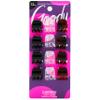 Goody Small Basic Half-Claw Hair Clips, 12-Count  3-Prong Claw Clips for All Hair Types, Neutral Colors (Black, Tortoise, Clear), SlideProof Grip for All-Day Hold view 1