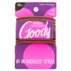 Goody Ouchless Hair Elastics  No Pull, No Breakage, Tangle-Free Hold for Thick, Curly, Coily & Textured Hair  10 Count, Brunette, Long-Lasting Ponytail Holders for Women & Men view 1