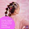 Goody Ouchless Hair Elastics  No Pull, No Breakage, Tangle-Free Hold for Thick, Curly, Coily & Textured Hair  10 Count, Brunette, Long-Lasting Ponytail Holders for Women & Men view 4