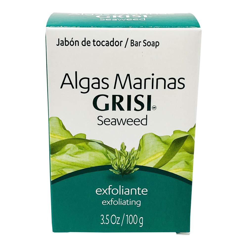 Grisi Grisi Seaweed Algas Marina Bar Soap 3.5 Oz, 3.5 Ounce