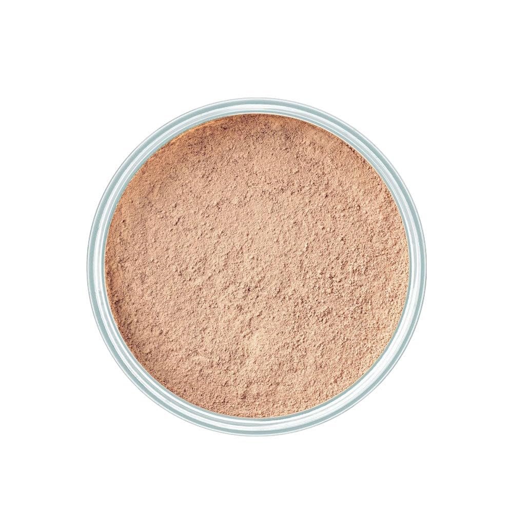 ARTDECO Mineral Powder Foundation - natural beige  loose setting powder for a smooth finish - medium coverage - perfect for sensitive & oily skin - makeup with zinc & magnesium - vegan-0.53 Oz