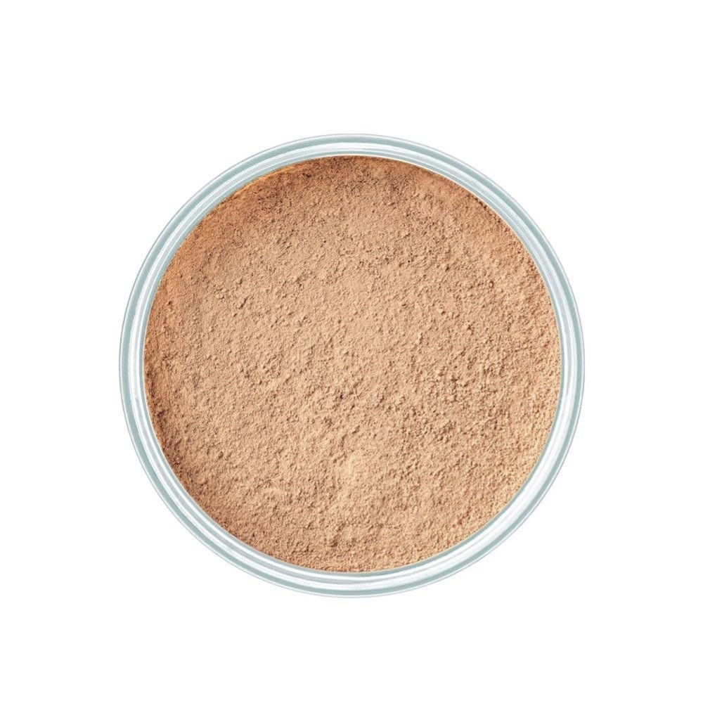 ARTDECO Mineral Powder Foundation - honey  loose setting powder for a smooth & matte finish - medium coverage - perfect for sensitive & oily skin - makeup with zinc & magnesium - vegan - 0.53 Oz