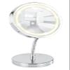 WENKO Chrome, LED, Makeup, Magnifying, Desk Mirror with Lights, Steel, Dimensions 5.9 x 6.5 x 5.1 in,  4.3 view 1
