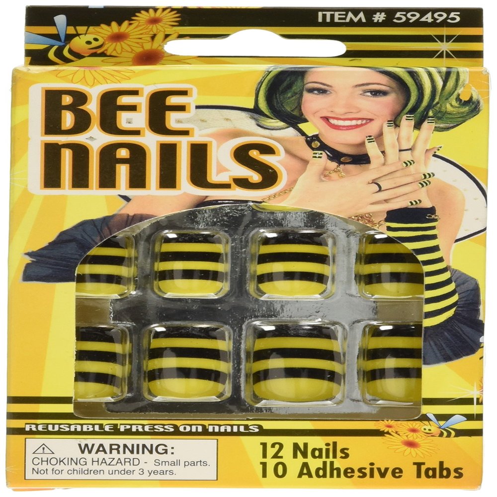 Forum Novelties 59495F Bee Fancy Nails