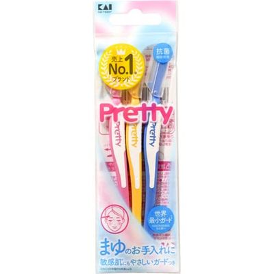 Kai Pretty cocoon sled razor (3 pieces)