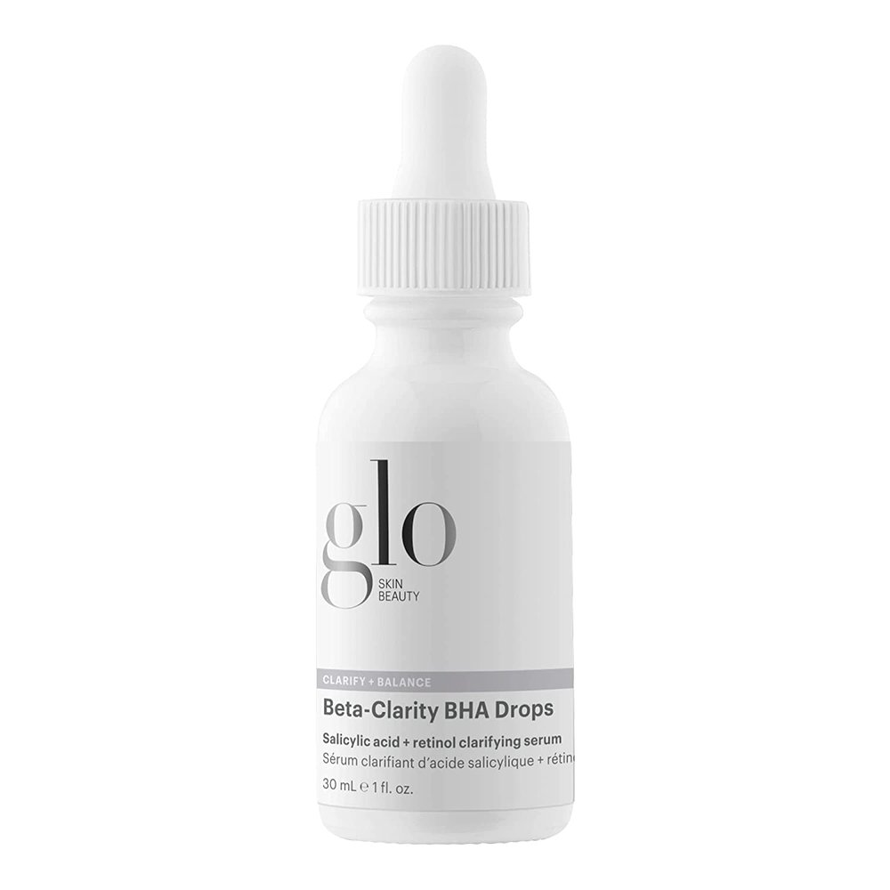 Glo Skin Beauty Beta-Clarity BHA Drops - Salicylic Acid + Retinol Clarifying Serum, Helps Refine & Rebalance for a Clearer, Brighter Complexion (1 Fl Oz)