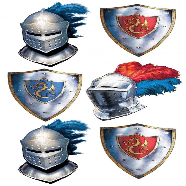 Kole Valiant Knight Temporary Tattoos