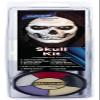 Graftobian Skull Makeup Kit - Skeleton Makeup Set for Costumes, Cosplay, and Halloween view 1