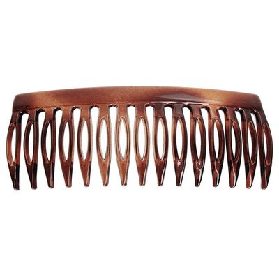 Belle 15 Tooth French Side Comb - Tortoise