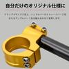 Daytona (DAYTONA) shaving separate handle/straight bar 2 pcs set black 69463 view 3