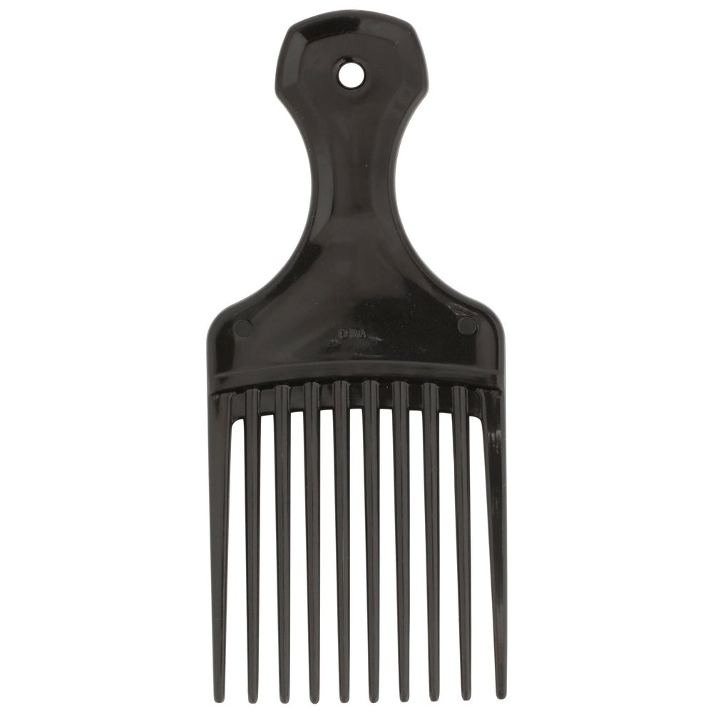 McKesson Mini Pick Comb, Hair Pick, Polypropylene, Black, 5.3 in, 144 Count